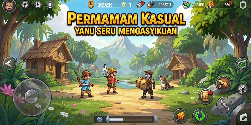 Gameplay seru dan menantang di 369ZK.