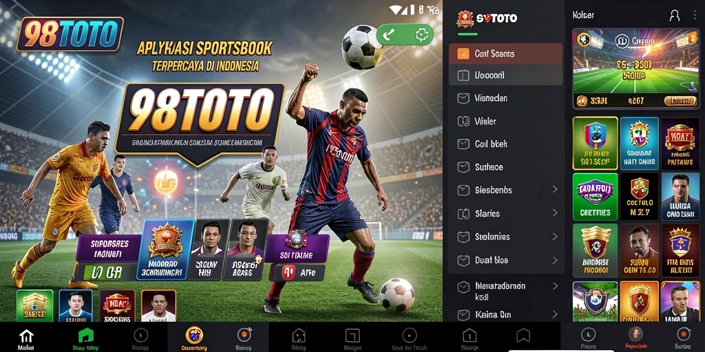 Tampilan gameplay menarik dari 98TOTO saat pertandingan berlangsung.