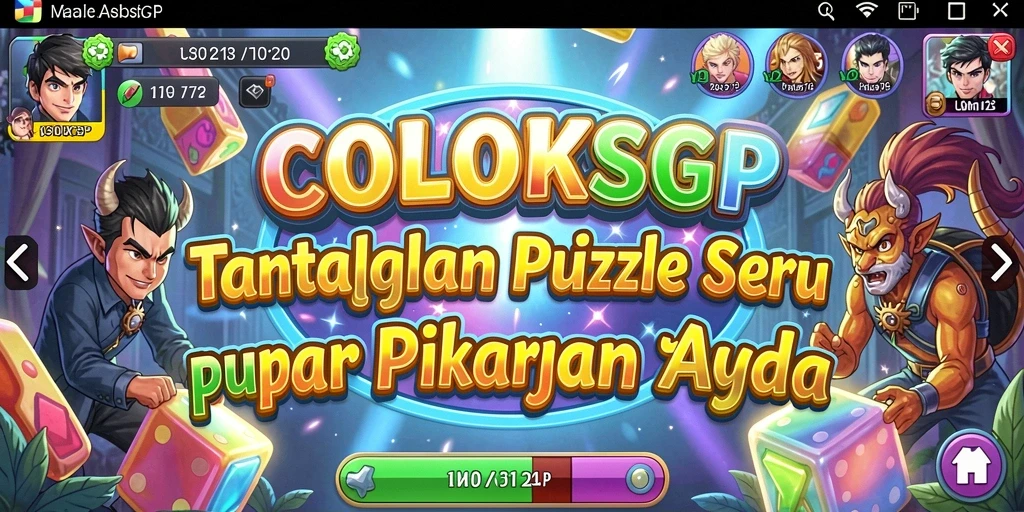 Gameplay seru COLOKSGP yang menguji logika dan strategi.