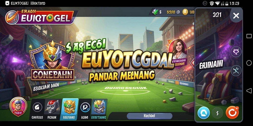 Screenshot gameplay EUROTOGEL dengan grafik menarik dan strategi mendalam.
