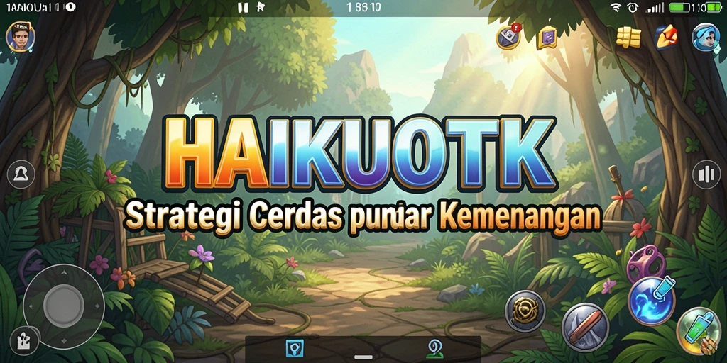 Screenshot gameplay HAIKUOTK menampilkan strategi seru dan kompetitif.