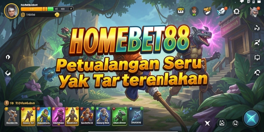 Tampilan gameplay <strong>HOMEBET88</strong> yang seru dan mengasyikkan.