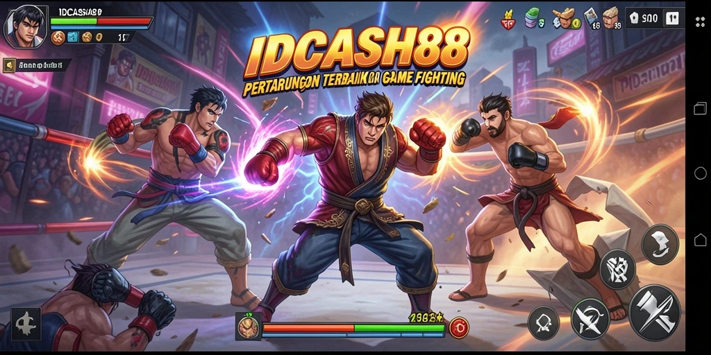 Screenshot IDCASH88 menunjukkan aksi pertarungan yang seru dan grafis yang menakjubkan.