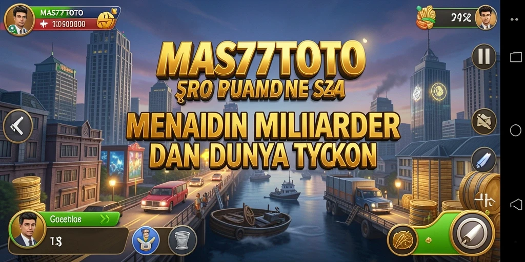 Tampilan gameplay yang seru dan interaktif dari MAS77TOTO.