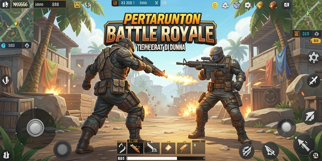 Gameplay seru di NK666 dengan pertempuran intens dan strategi laga.