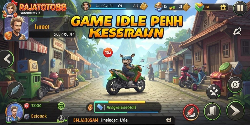 Screenshot utama RAJATOTO88 menampilkan gameplay Idle yang menarik.
