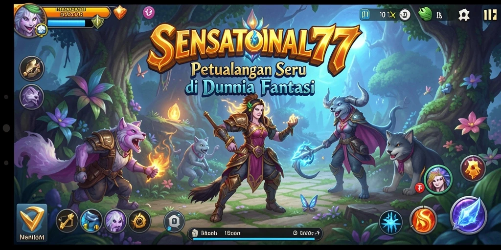Gameplay petualangan SENSATIONAL77 yang seru dan menegangkan.