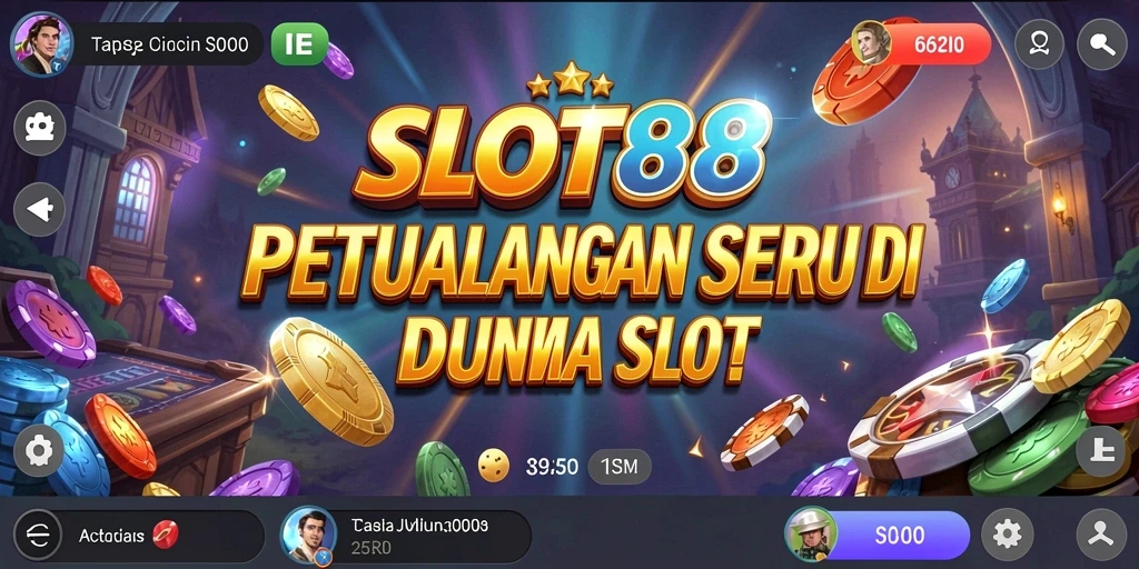 Gameplay menunjukkan petualangan menarik di dunia SLOT88.