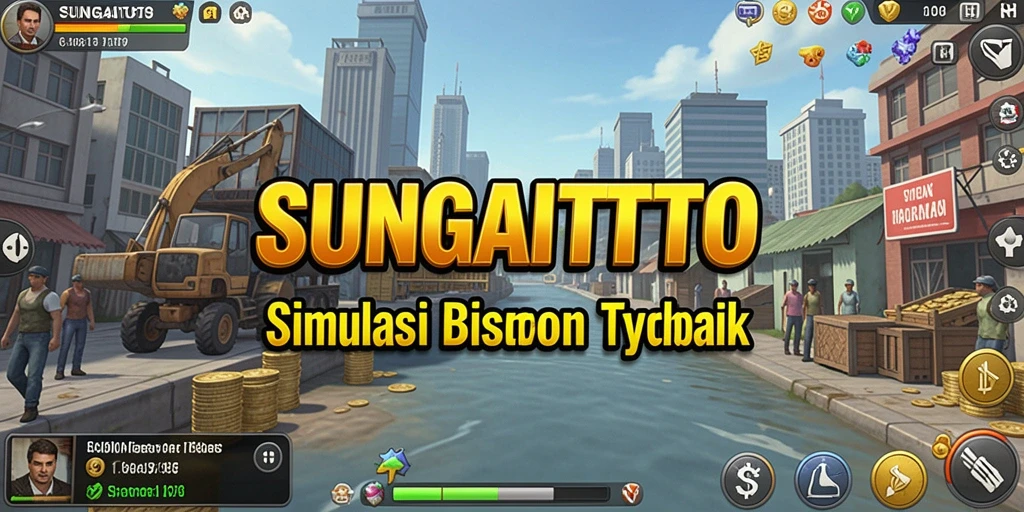 Tangkapan layar gameplay SUNGAITOTO menampilkan pengalaman tycoon yang menarik.