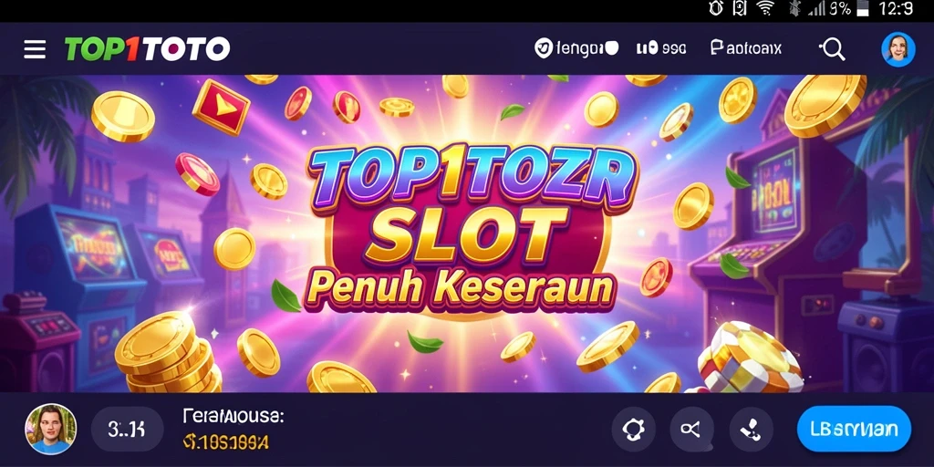 Gameplay seru di TOP1TOTO dengan berbagai tema Slot.