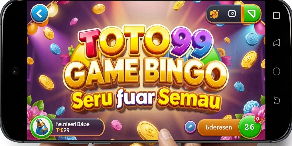 Screenshot permainan Bingo TOTO99 dengan gameplay seru dan interaktif.