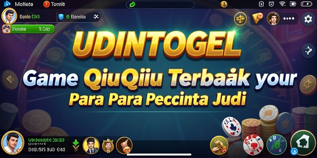Tampilan gameplay menarik dari <strong>UDINTOGEL</strong> dengan fitur QiuQiu.