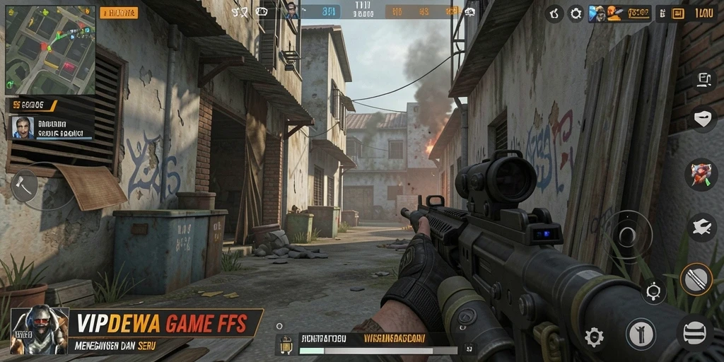 Gameplay intens dari <strong>VIPDEWA</strong> yang memukau.