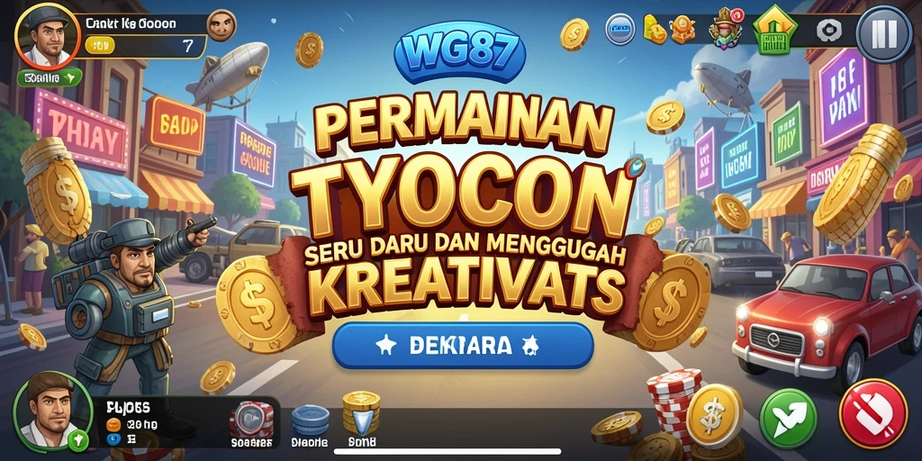 Tampilan gameplay yang menantang di dunia Tycoon.