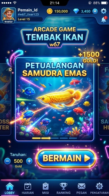 Pengguna w67 dapat dengan mudah menemukan aplikasi baru dan menarik.